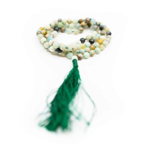 Edelstein Mala Amazonit - 108 Perlen