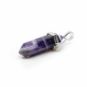 Doppelender Anhänger Amethyst