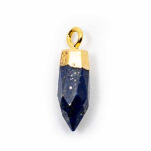 Edelstein-Anhänger Spitze Lapislazuli (12 mm)