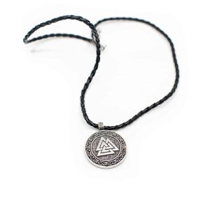 Talisman Wikinger Valknut rund