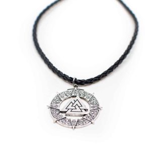 Talisman Wikinger Valknut Sonne