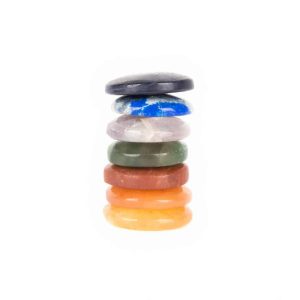 Runde Chakra Edelsteine 7er Set