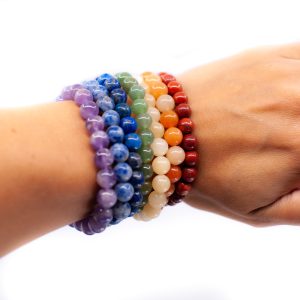 Edelstein Armband Set Chakra (7 Stück)