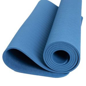 Spiru TPE Yogamatte Marineblau - Extra Dick - 6 mm - 183 x 61 cm