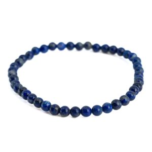 Edelstein-Armband Lapislazuli (4 mm)