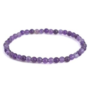 Edelstein Armband Amethyst (4 mm)