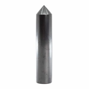 Edelstein Rund Obelisk Schungit 10 cm