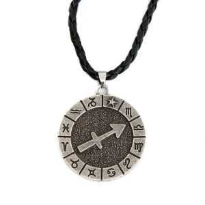 Metall-Horoskop-Anhänger Schütze (40 mm)