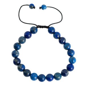 Edelsteinarmband verstellbar Lapislazuli (8 mm)