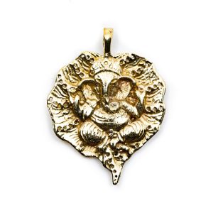 Anhänger Ganesha Goldfarben (30 mm)