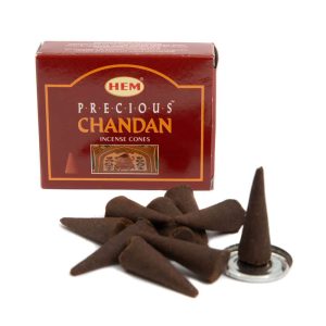 HEM Räucherkegel Precious Chandan (1 Packung)