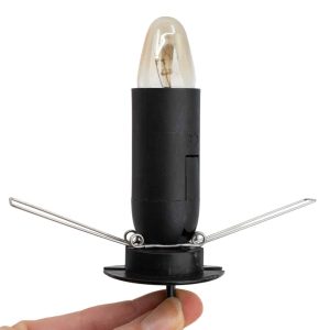 Himalaya Salzlampe - Lampe + Kabel