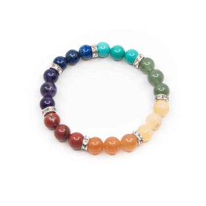 Edelstein Armband 7 Chakra