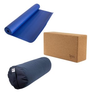 Yoga-Starter-Set Blau