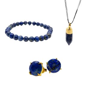 Lapis-Lazuli-Schmuckset - Bündel