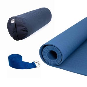 Nachhaltiges Yoga-Set Blau