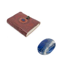 Spirituelles Notizbuch Lapis Lazuli Set - Bündel